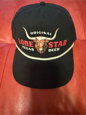American Needle - Texas Beer Black Logo Cap - Original - One Size fits most